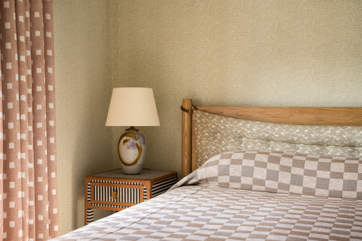 Mariana Bedspread in Stone