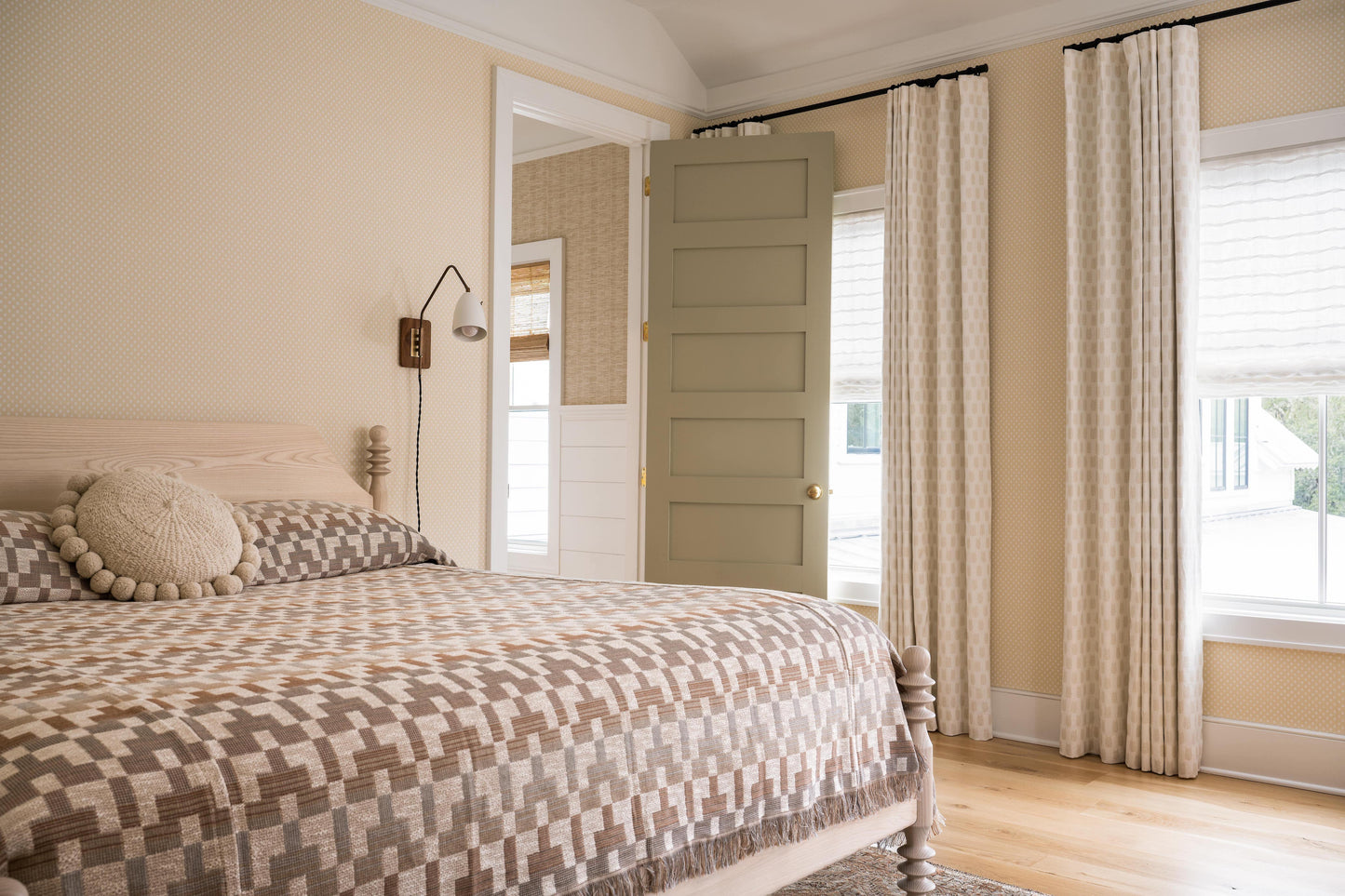 Esme Bedspread in Rust