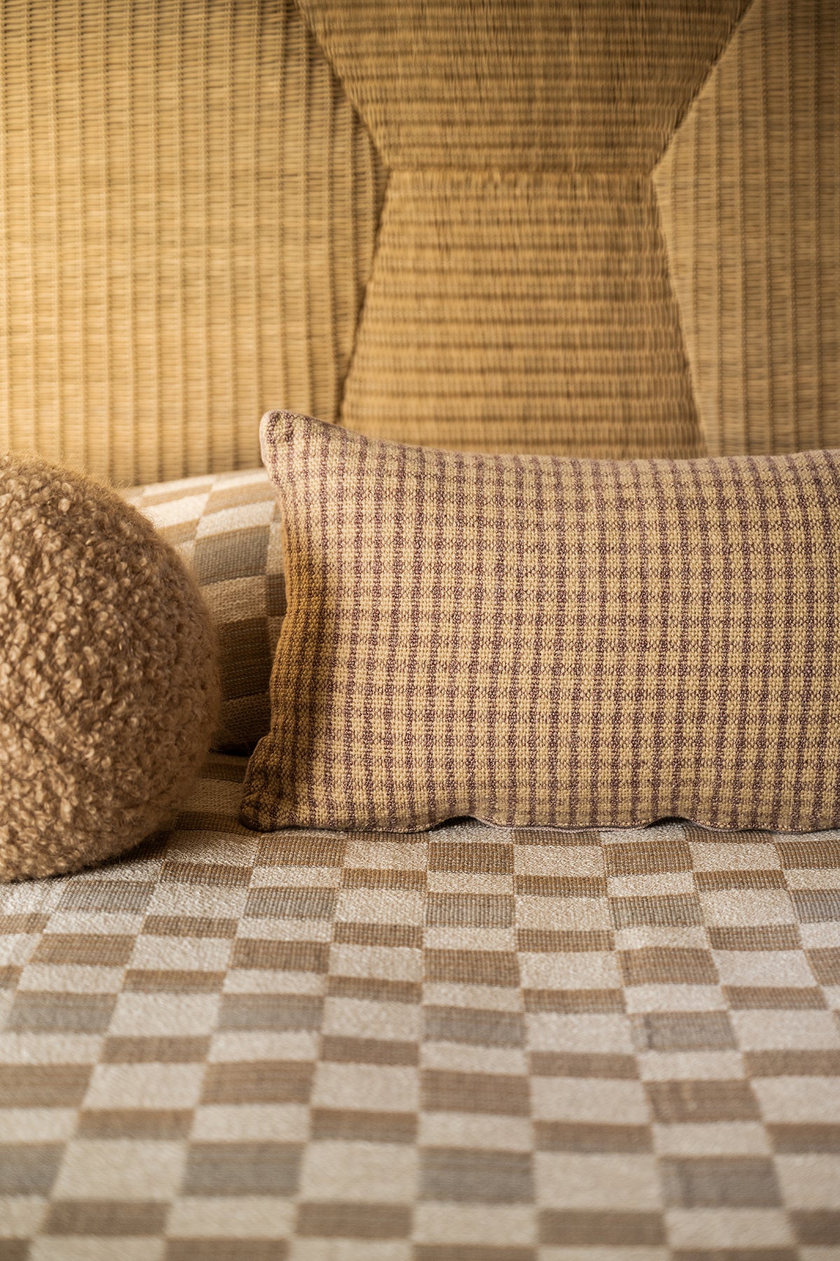 Mariana Bedspread in Stone